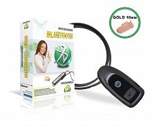 Set Bluetooth Motorola + Micro earpiece "GOLD"